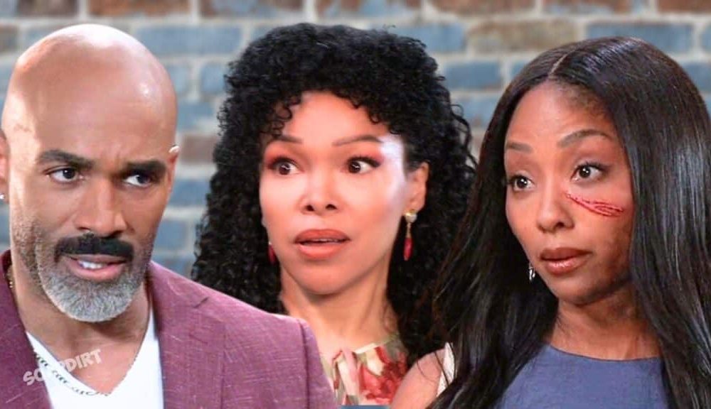 General Hospital: Curtis Ashford (Donnell Turner) - Jordan Ashford (Tanisha Harper) - Portia Robinson (Brook Kerr)