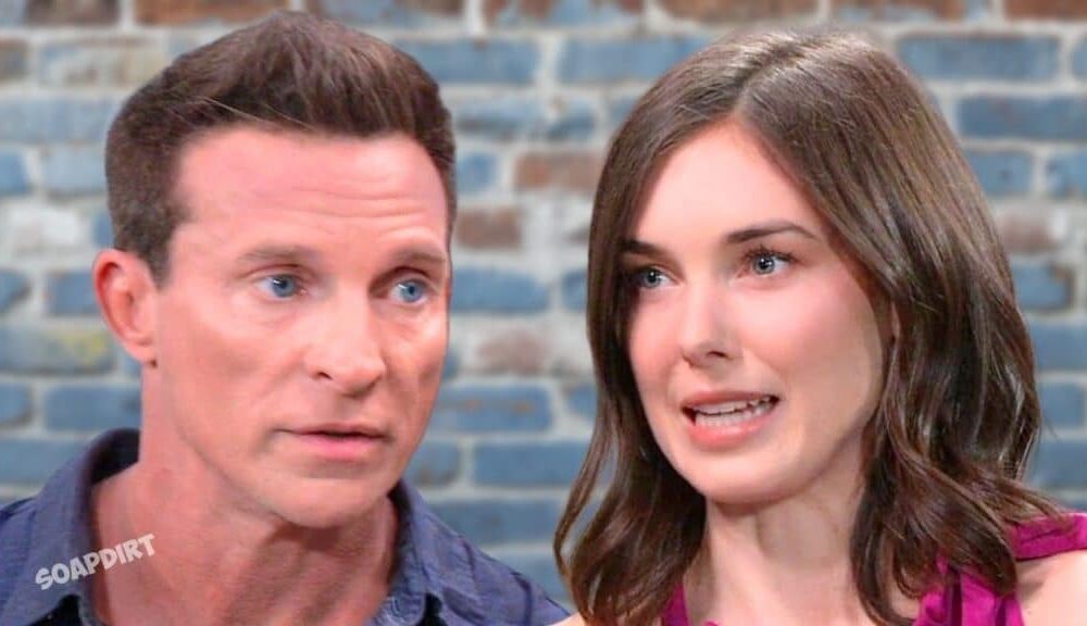 General Hospital: Jason Morgan (Steve Burton) - Willow Tait Corinthos (Katelyn MacMullen)