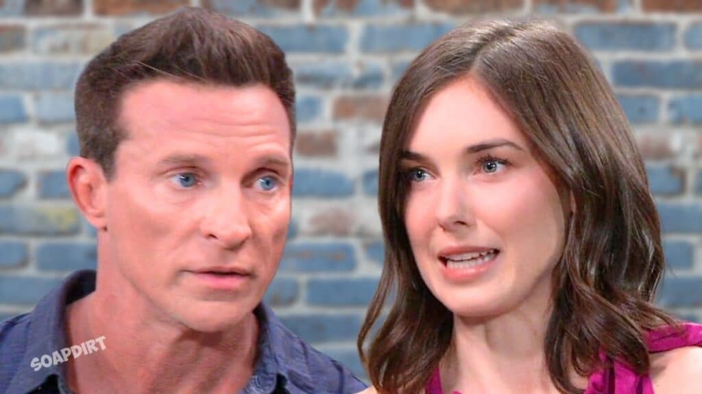 General Hospital: Jason Morgan (Steve Burton) - Willow Tait Corinthos (Katelyn MacMullen)