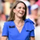 Catherine, Princess of Wales attends day fourteen of the Wimbledon Tennis Championships at the All England Lawn Tennis and Croquet Club on July 13, 2025 in London, England.