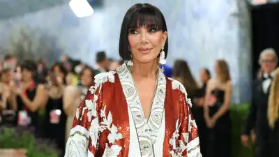 US television personality Kris Jenner arrives for the 2026 Met Gala celebrating
