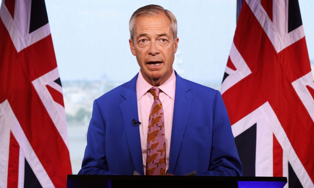 Nigel Farage lays down the gauntlet