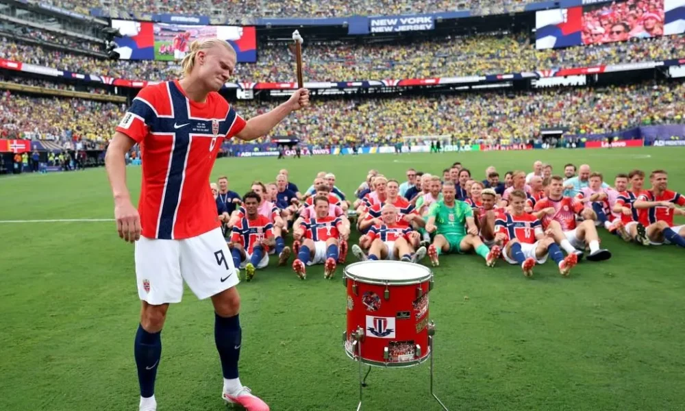 The story behind Norway's Viking row celebration going viral at the World Cup | Football