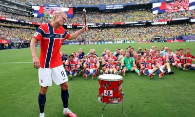 The story behind Norway's Viking row celebration going viral at the World Cup | Football