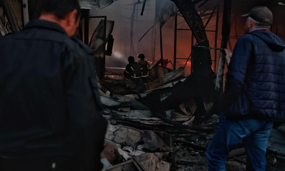Russian Bombardment Kills at Least Eight in Ukraine as Zelensky Renews Plea for Air Defense Supplies