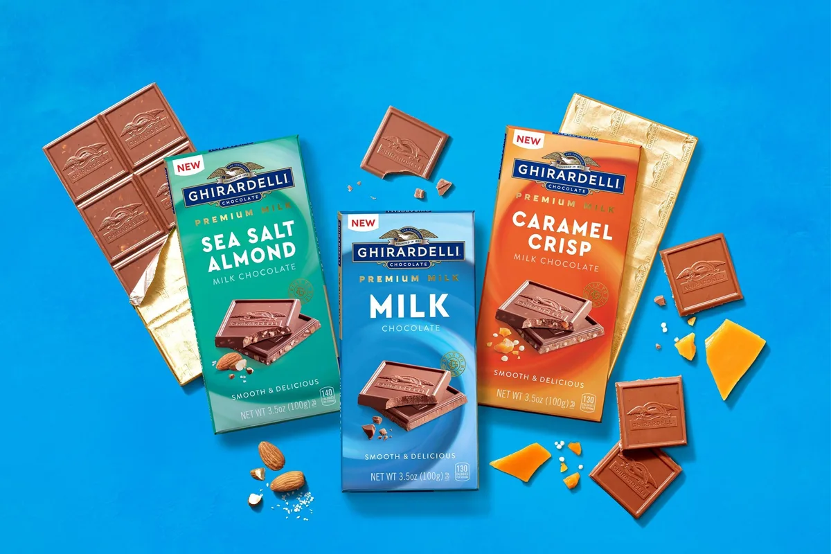 Ghirardelli unveils premium chocolate bars
