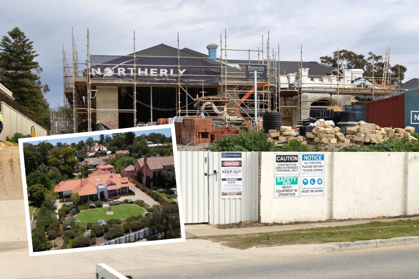 Council limits fence height for Goyders’ $17m Peppermint Grove house