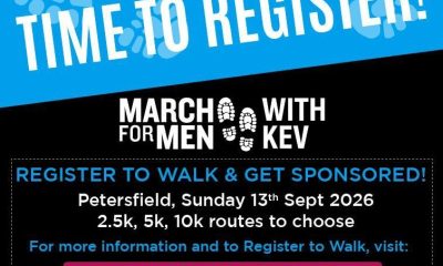 Registration is now open for March for Men with Kev 2026