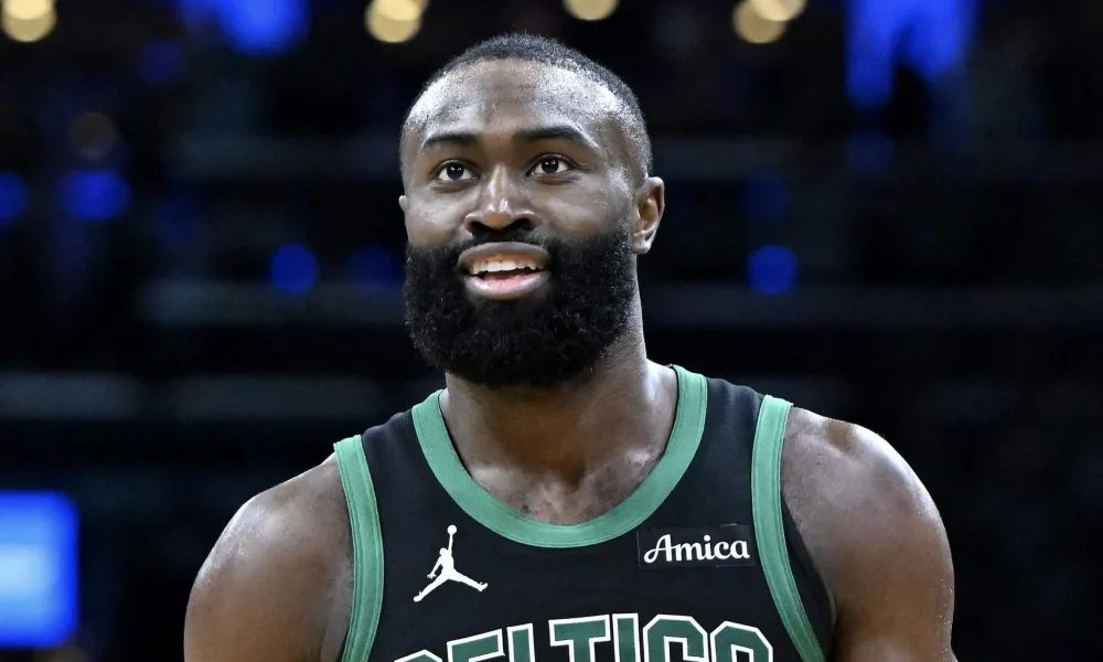 How Sweet! Jaylen Brown Reunites With Young Celtics Fan Who Went Viral For Emotional Reaction To His Trade To The 76ers (VIDEO + PICS)