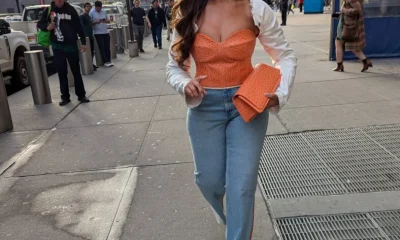 Jordyn Woods is seen arriving at Madison Square Garden