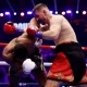 Prenga, right, in action with Joshua