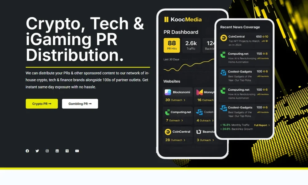 Kooc Media Launches PR Support for AI Agents, Chatbots and ML Platforms