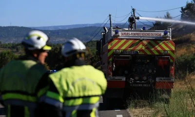 Firefighters battle blazes in southern France after European heatwave