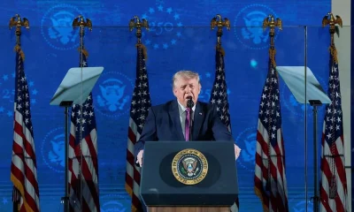 Trump extols America, rails at communism in US 250th celebration