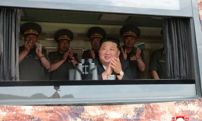 North Korea’s Kim observed naval destroyer cruise missile launch, weapons tests, state media says
