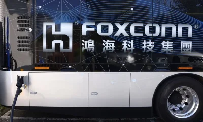 Foxconn second-quarter revenue jumps, company cautions on geopolitics