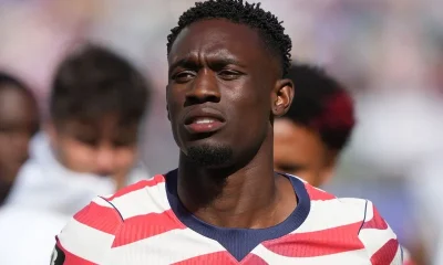 Soccer-US striker Balogun available for Belgium clash despite red card