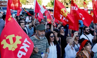 More than 100 detained as leftist groups hold anti-NATO protests in Turkey