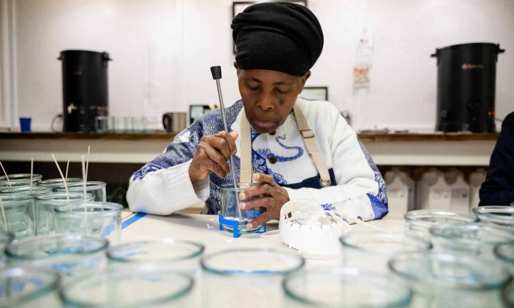 How candle making is creating a brighter future for refugees