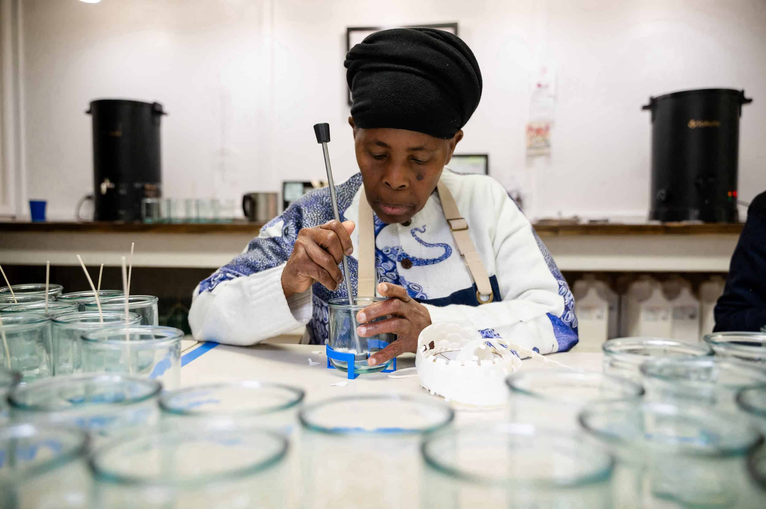 How candle making is creating a brighter future for refugees