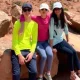 Monika Rubacha and her kids