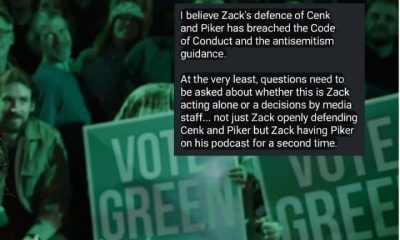 Zionist Greens label Zack Polanski antisemitic in further leaked WhatsApp Messages
