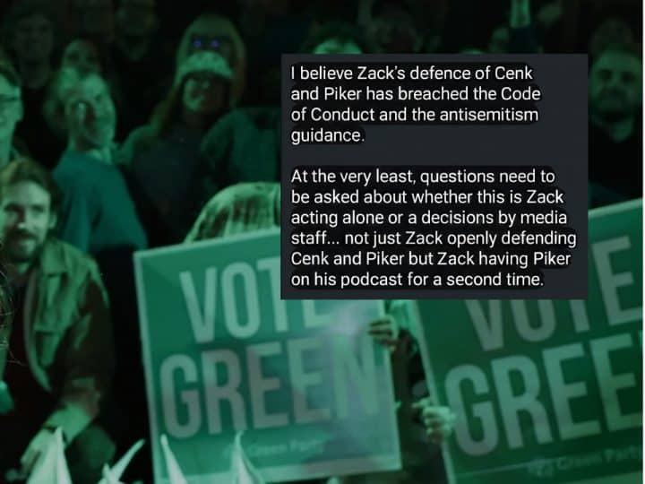 Zionist Greens label Zack Polanski antisemitic in further leaked WhatsApp Messages