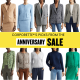 graphic reads CORPORETTE PICKS FROM THE ANNIVERSARY SALE and has collage of blazers and sweaters