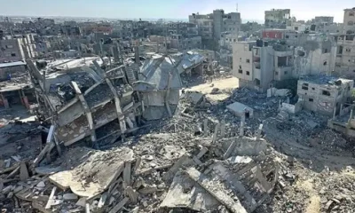The Nuseirat refugee camp after it was bombed by the IOF on 8 June 2024