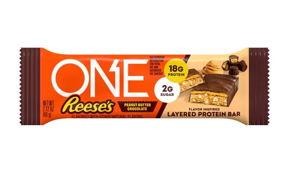 One Brands debuts Reese’s layered protein bars