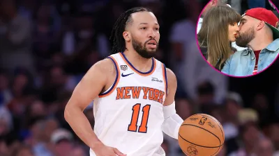 Promo Knicks Jalen Brunson Dodges Question About Taylor Swift and Travis Kelce MSG Wedding