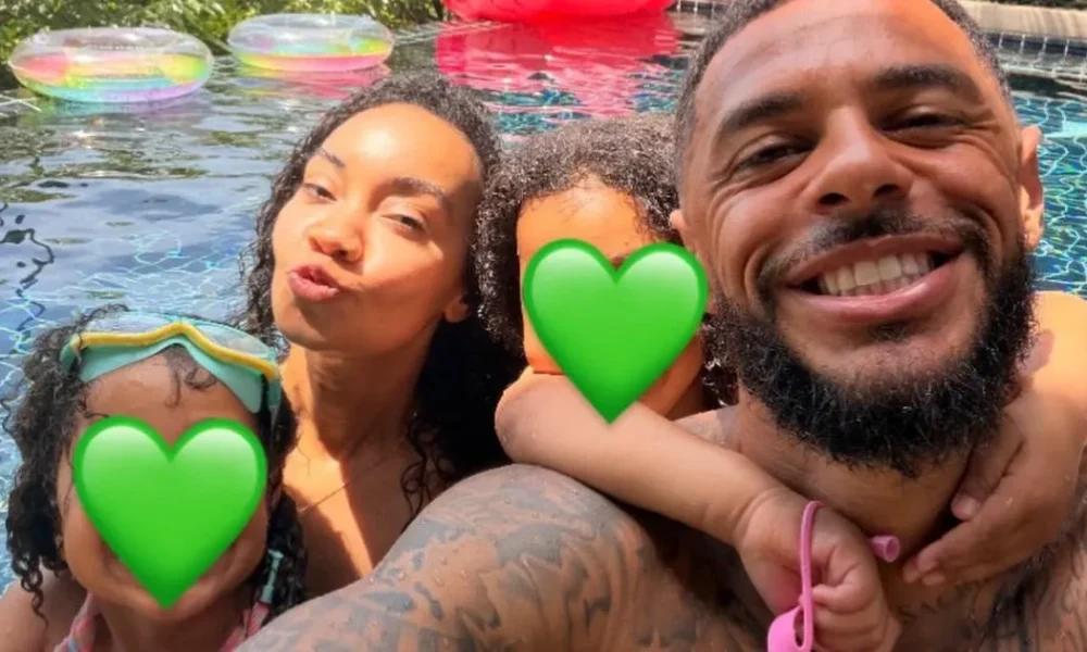 Leigh-Anne Pinnock reveals she is pregnant with third child with husband Andre Gray