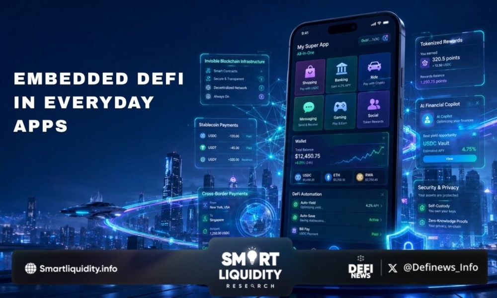 Embedded DeFi in Everyday Apps: The Future of Finance Is Invisible