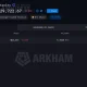 Morgan Stanley's Arkham portfolio showing 5,761 BTC worth about $369.9 million.