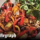 Peppers and potatoes in padella