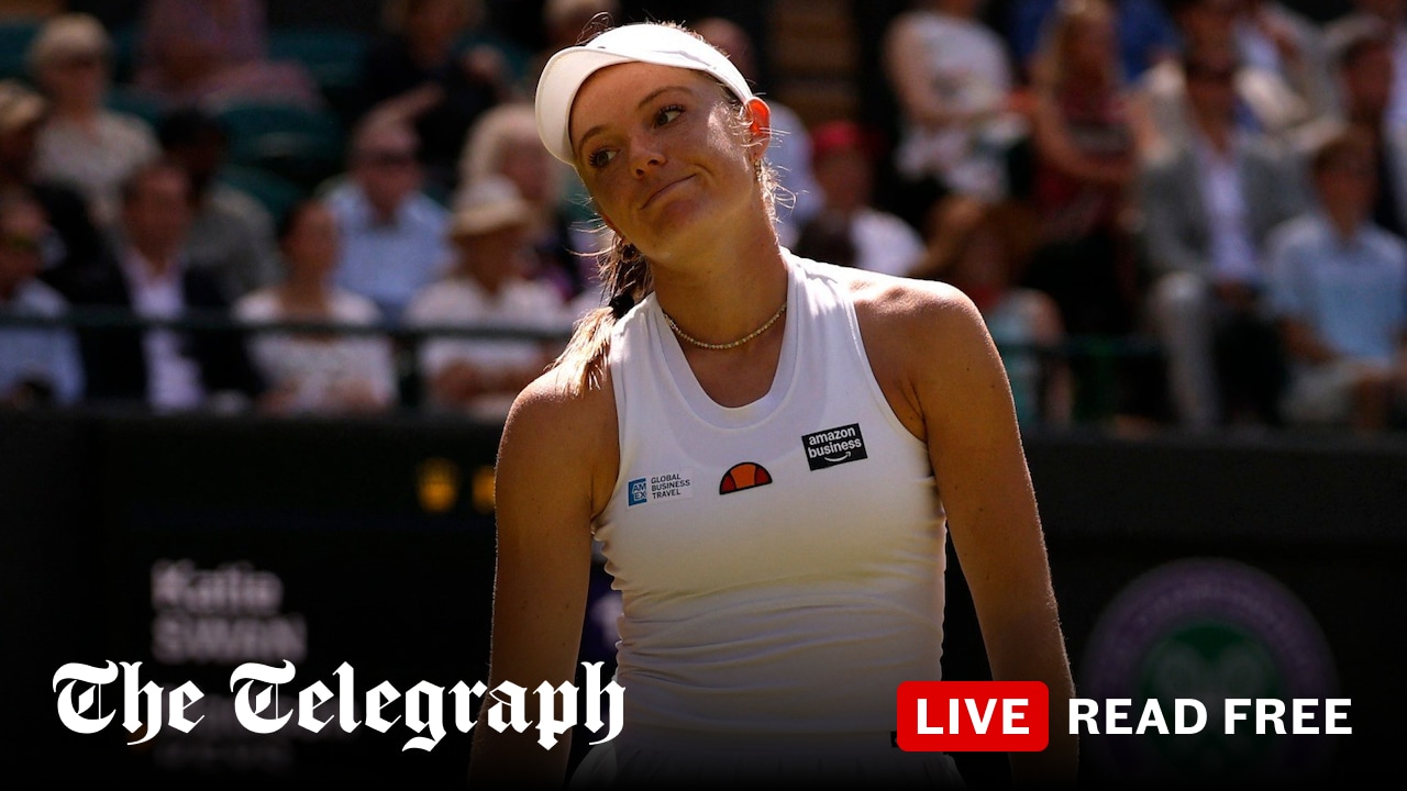 British women’s Wimbledon hopes end with Katie Swan exit
