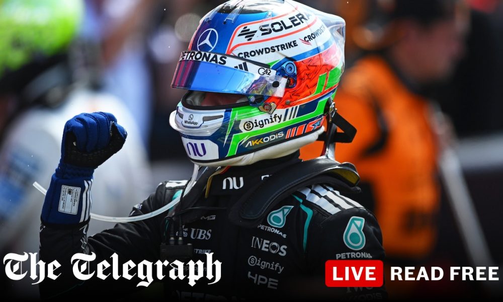 Lewis Hamilton denied by Kimi Antonelli in British GP sprint race