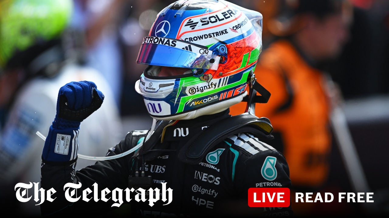 Lewis Hamilton denied by Kimi Antonelli in British GP sprint race
