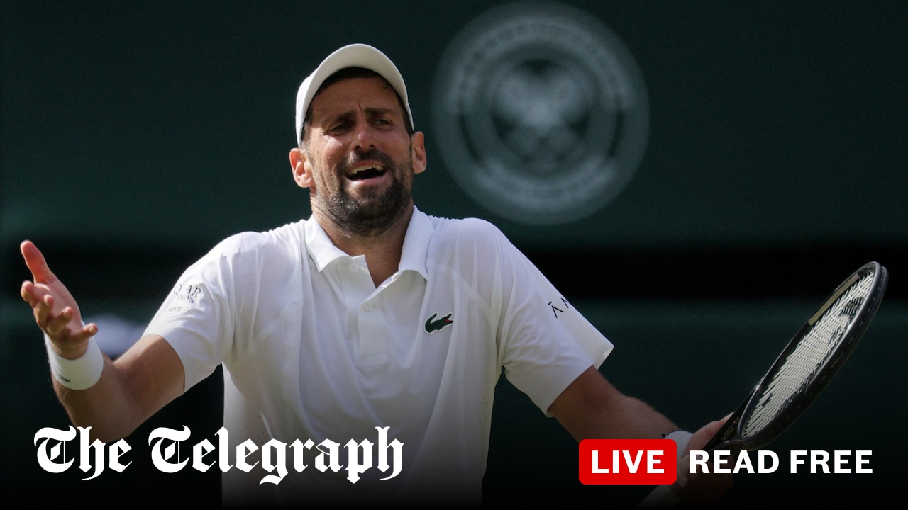 ‘I apologise for the meltdowns’ says Djokovic after third-set tantrum