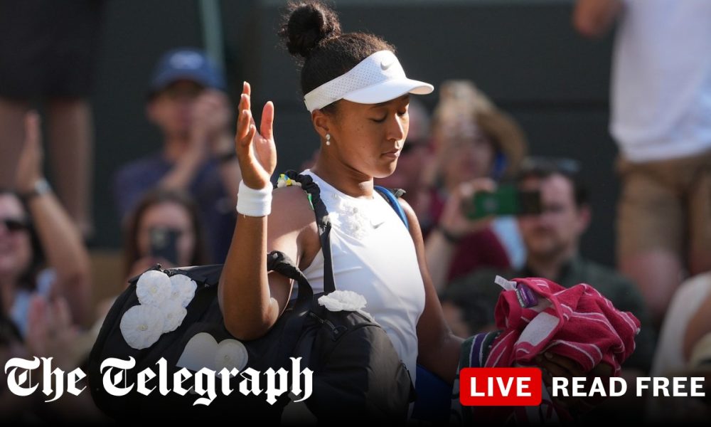 Osaka’s Wimbledon dreams ended by impressive Muchova as Gauff reaches semis