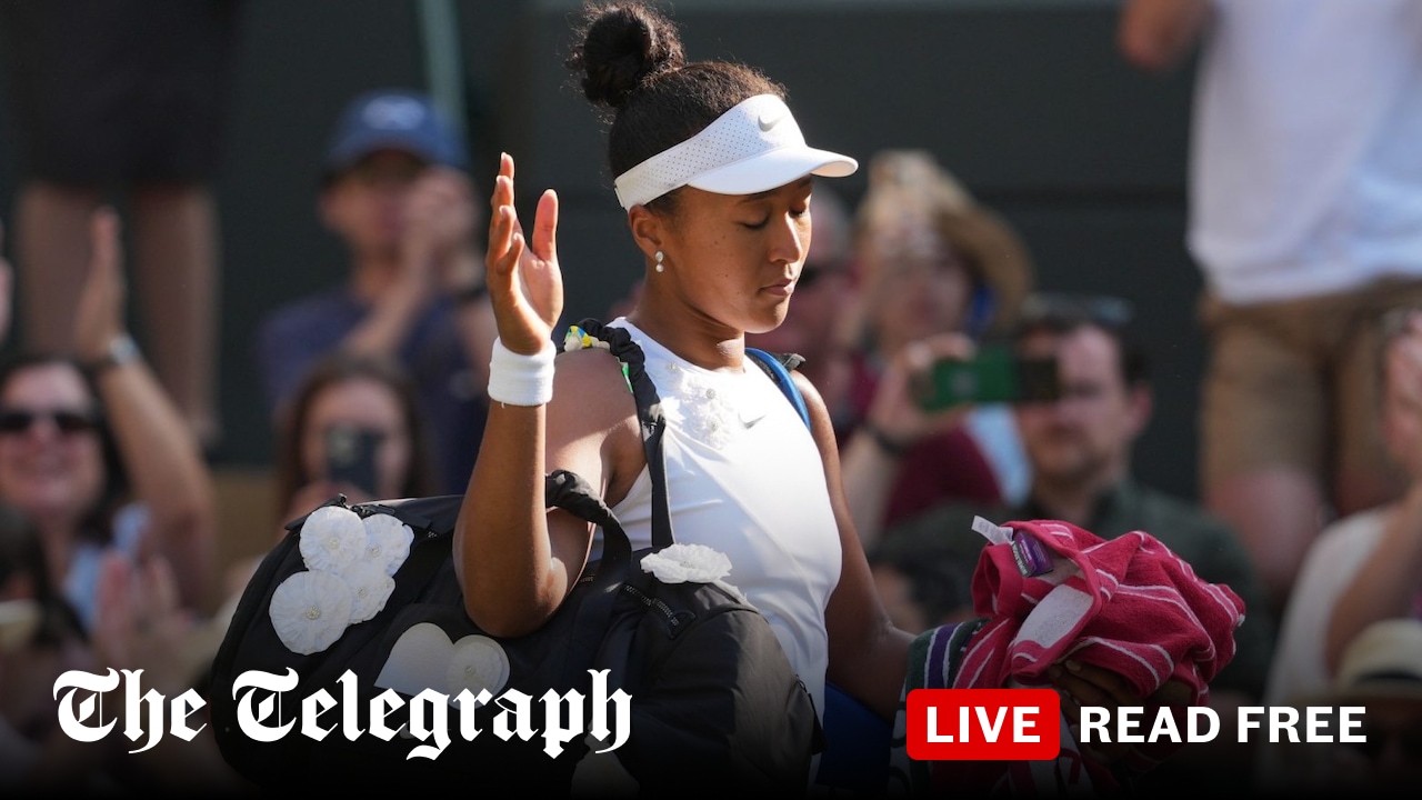 Osaka’s Wimbledon dreams ended by impressive Muchova as Gauff reaches semis