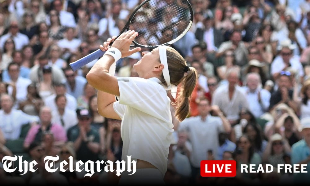 Muchova beats Gauff in deciding tie-break to reach Wimbledon final