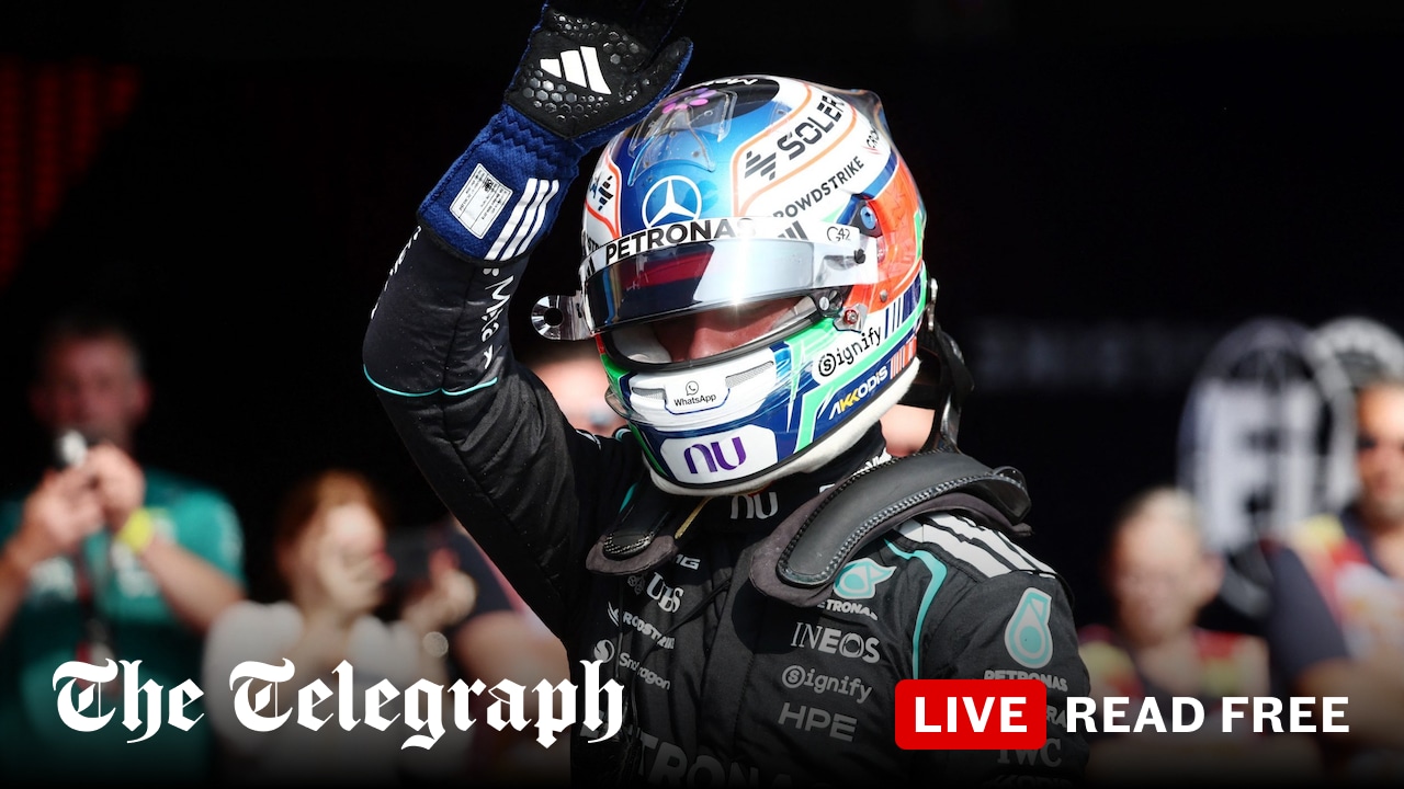 Antonelli storms to Belgian GP pole with Russell in fourth
