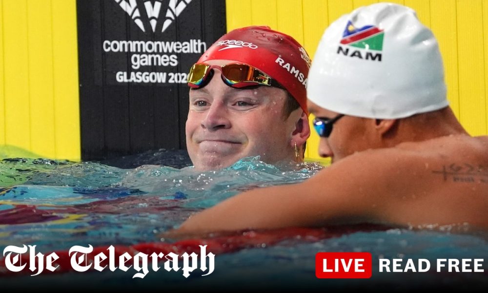 Ramsay-Peaty has to settle for 50m bronze at Commonwealth Games