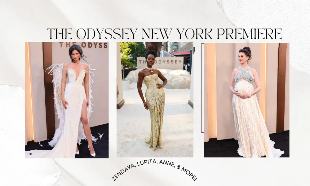 The Best Looks From “The Odyssey” NYC Premiere: Zendaya, Charlize Theron, Lupita Nyong’o & Anne Hathaway