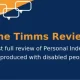 Timms PIP Review — DWP