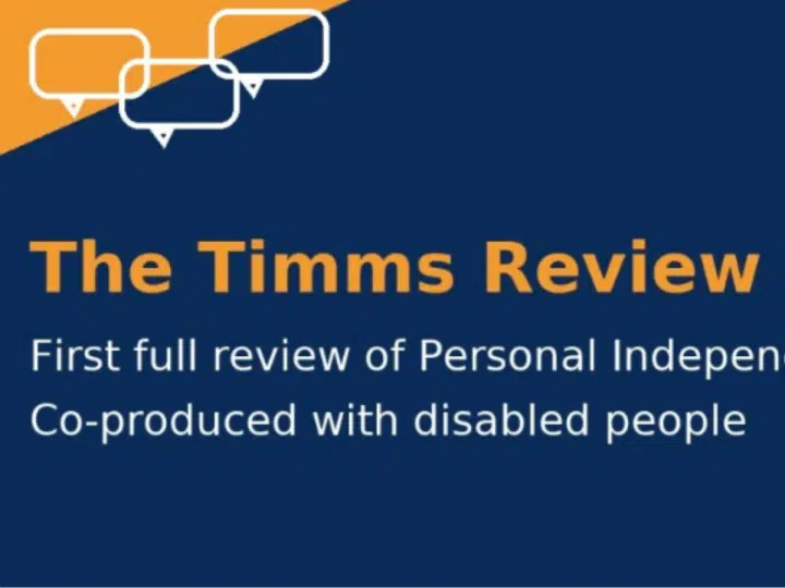 Timms PIP Review — DWP