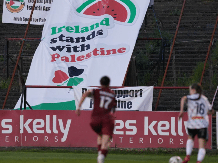 Palestine, Ireland, and fixtures against Israel