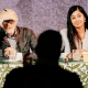 Jeremy Corbyn and Zarah Sultana, of Your Party, take part in a discussion on Your Party, their new political party, at The World Transformed conference, at Niamos Radical Arts Centre in Hulme, Manchester, October 10, 2025