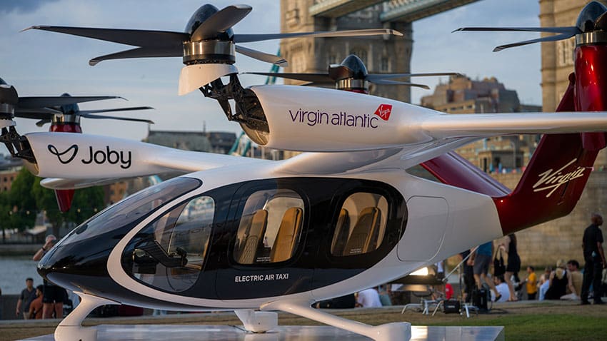 Virgin Atlantic signs Joby deal at Farnborough